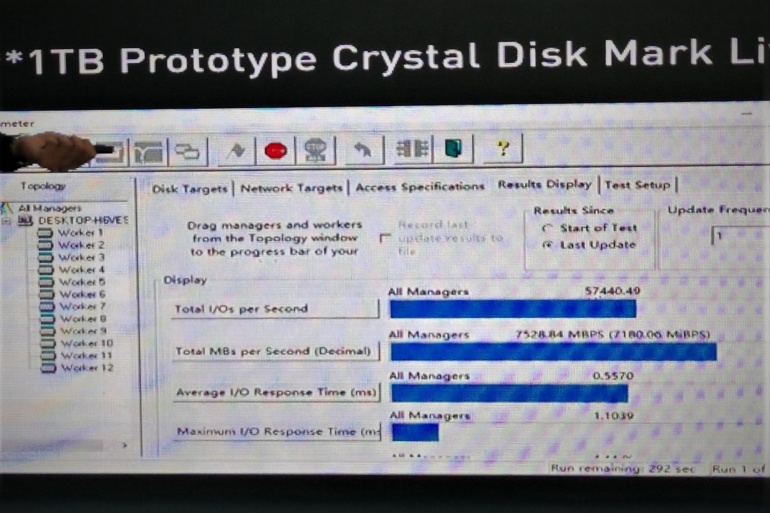 Lexar создала NVMe SSD с интерфейсом PCIe 4.0, достигающий скорости чтения 7 ГБ/с