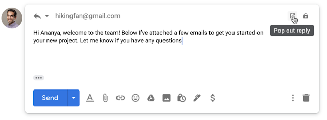 Gmail позволит прикреплять к электронным письмам... электронные письма