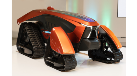 Японская компания Kubota показала концептуальный прототип роботрактора будущего