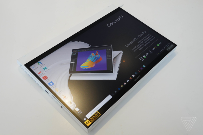 Acer показала трансформируемый ноутбук ConceptD 7 Ezel и компьютер ConceptD 700 для создателей контента