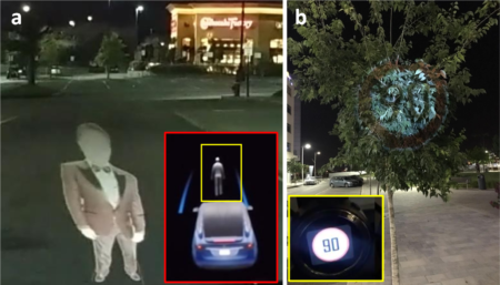 Израильские исследователи при помощи проектора заставили автопилот Tesla свернуть на условную встречную полосу
