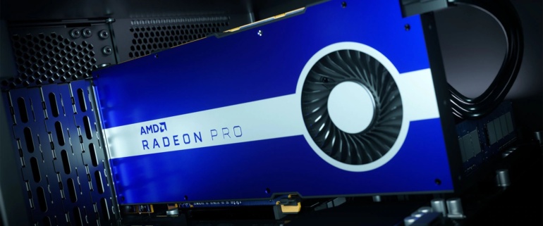AMD представила видеокарты Radeon Pro W5500 и W5500M для настольных и мобильных рабочих станций