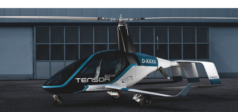 Fraundorfer Aeronautics испытала крылатое аэротакси-автожир Tensor 600X