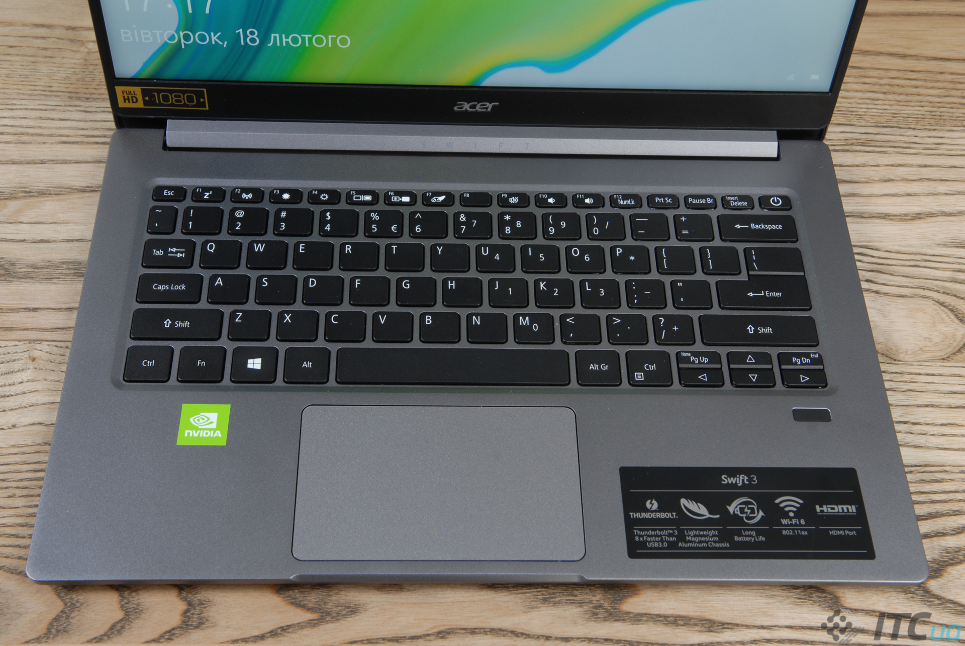 Обзор ноутбука Acer Swift 3 (SF314-57G-58KC)