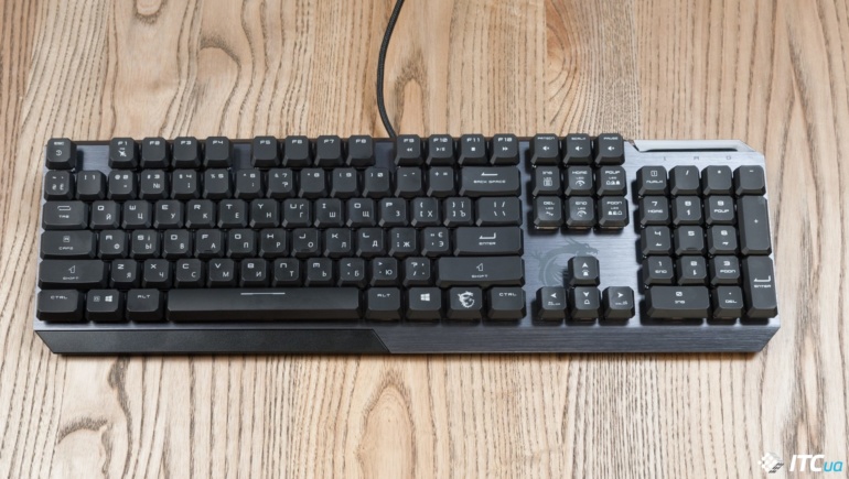 Обзор механической клавиатуры MSI Vigor GK50