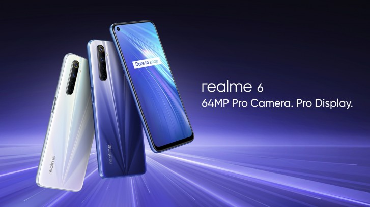 Анонсированы смартфоны Realme 6 и Realme 6 Pro и фитнес-треер Realme Band