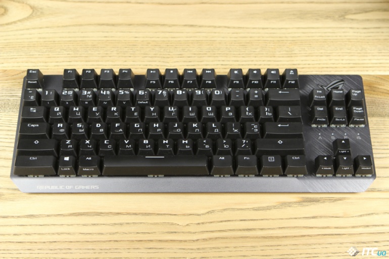 Обзор игровой механической клавиатуры ASUS ROG Strix Scope TKL Deluxe