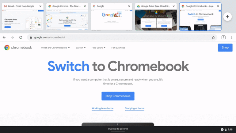 Google добавила в Chrome OS жесты, привычные для Android