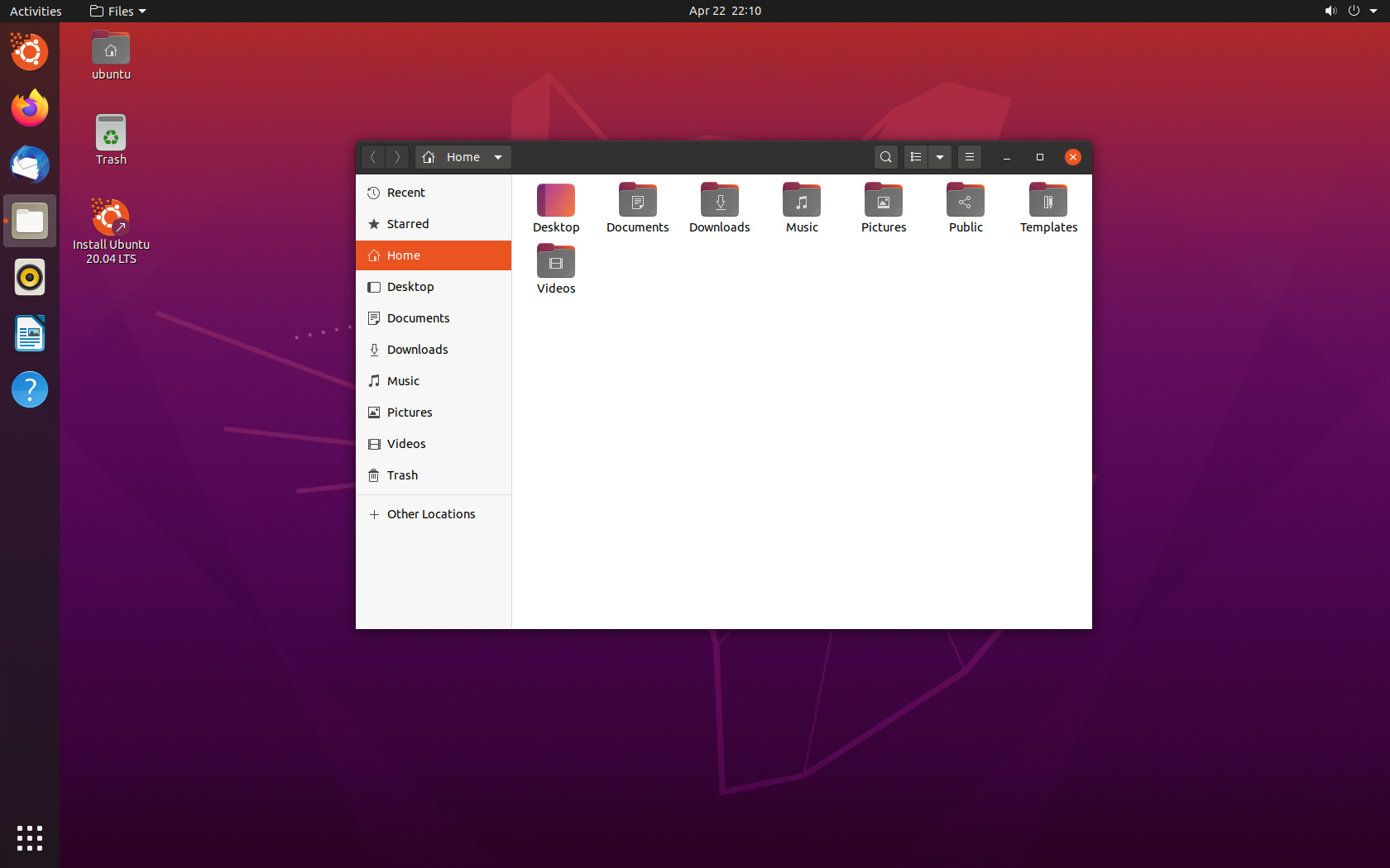 Магазин Приложений Ubuntu 20.04