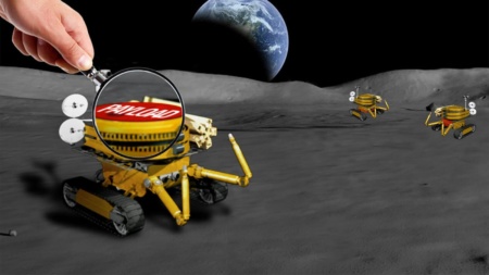 NASA собирается построить гигантский радиотелескоп на обратной стороне Луны, доверив его сборку роботам
