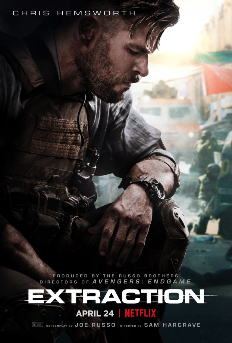 Вышел первый трейлер боевика Extraction / «Тайлер Рейк: Операция по спасению» от братьев Руссо с Крисом Хемсвортом, премьера состоится 24 апреля на Netflix