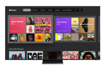 Apple Music появился на Samsung Smart TV