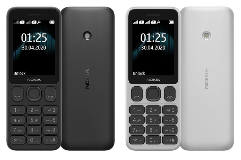 HMD Global представила пару фичерфонов Nokia 125 и Nokia 150 с FM-радио, "Змейкой" и трехнедельной автономностью по цене $24 и $29 соответственно