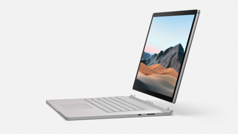 Новый ноутбук Microsoft Surface Book 3 оснащён процессорами Intel 10-го поколения, более производительными SSD и новыми GPU NVIDIA