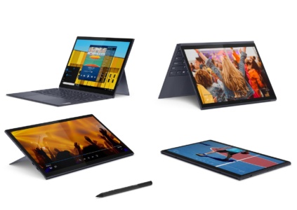 Lenovo выпустила два новых планшета Yoga Duet 7i и IdeaPad Duet 3i со съёмными Bluetooth-клавиатурами