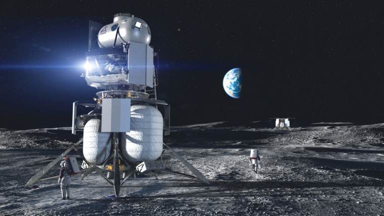 SpaceX, Blue Origin и Dynetics. NASA назвала компании, которые будут разрабатывать посадочный аппарат для пилотируемой лунной миссии Artemis