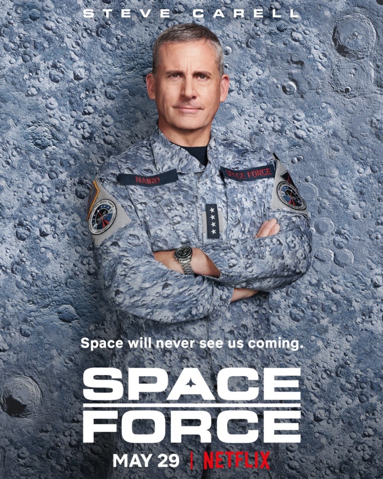 Вышел первый трейлер комедийного сериала Space Force / «Космические силы» от создателя «Офиса» со Стивом Кареллом в главной роли
