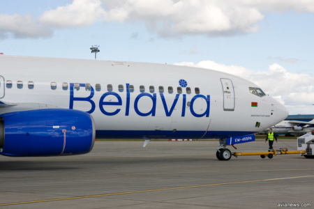 Украина возобновила международное авиасообщение, первый регулярный рейс в Борисполь выполнила «Белавиа»