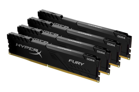HyperX представил новые модули памяти FURY DDR4 (32 ГБ/слот) для новейших платформ Intel и AMD с поддержкой автоматического разгона