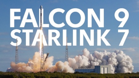 SpaceX в пятый раз запустила одну и ту же первую ступень Falcon 9 с миссией Starlink 7. Группировка интернет-спутников увеличилась до 480 штук