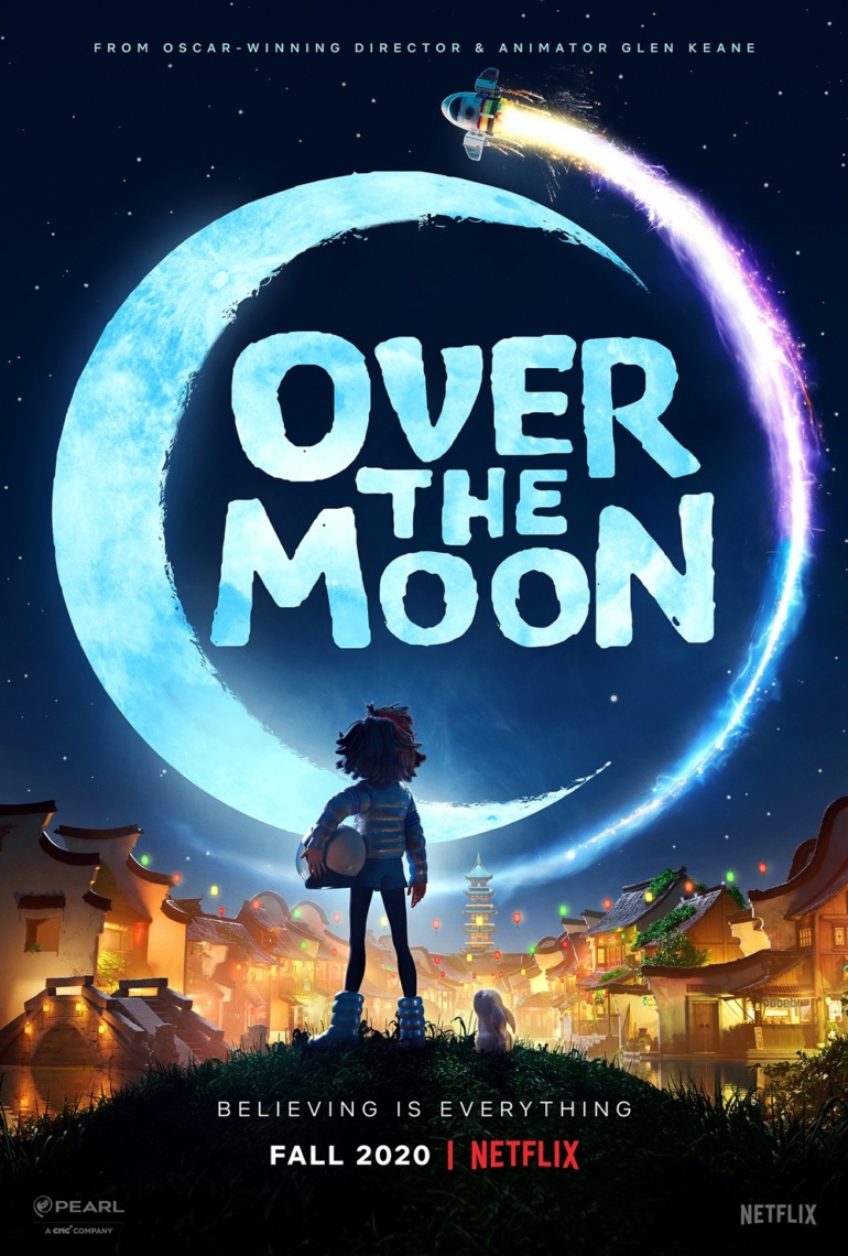 Netflix снял фантастический мультфильм "Over the Moon" о маленькой китаянке, которая самостоятельно собрала ракету для полета на Луну [трейлер]