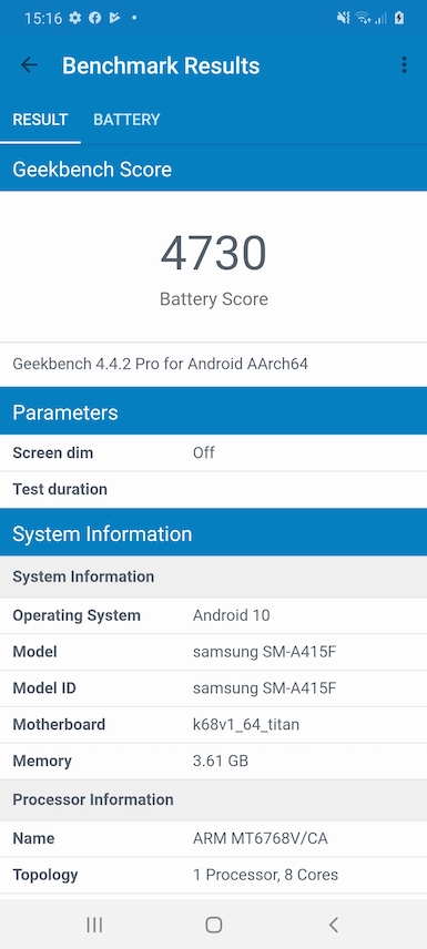 Обзор смартфона Samsung Galaxy A41