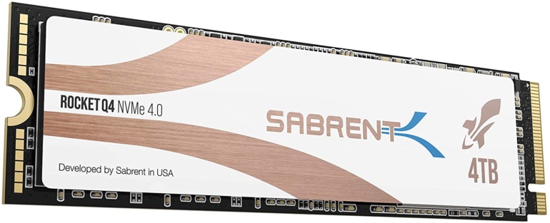 Sabrent снова первый. Емкость NVMe-накопителя Sabrent Rocket Q4 с интерфейсом PCIe 4.0 составляет 4 ТБ