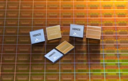 SK Hynix начала массовое производство высокоскоростной памяти HBM2E