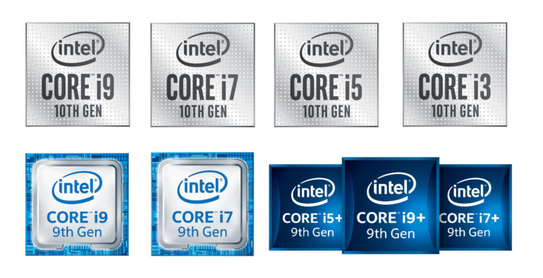 Core и Evo. Новые логотипы Intel обнаружились в базе данных патентного ведомства США
