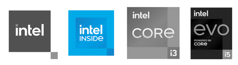 Core и Evo. Новые логотипы Intel обнаружились в базе данных патентного ведомства США