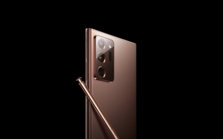 Samsung показала Galaxy Note 20 Ultra в новом цвете Mystic Bronze за месяц до анонса прямо на официальном сайте