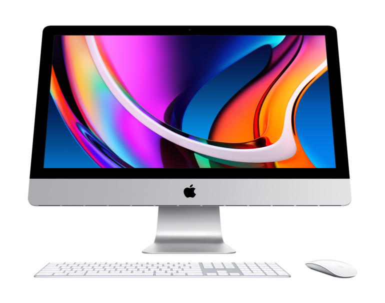 Apple обновила 27-дюймовый моноблок iMac, оснастив его процессорами Intel Core 10-го поколения, веб-камерой 1080p и антибликовым покрытием экрана за $500