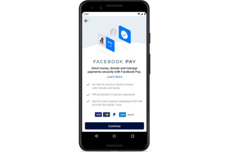 В Украине начала работать платежная система Facebook Pay