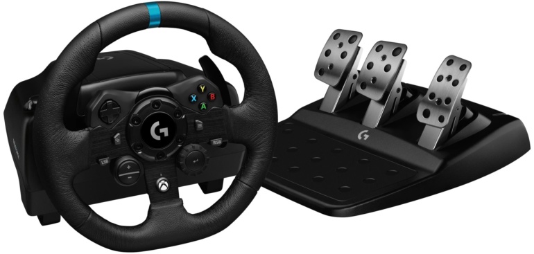 Logitech представила новый игровой руль Logitech G923 с поддержкой технологии обратной связи TrueForce для ПК, PS и Xbox по цене $400