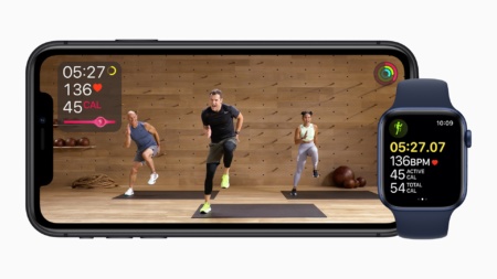 Apple Fitness+ — фитнес-сервис для Apple Watch с тренировками и музыкой