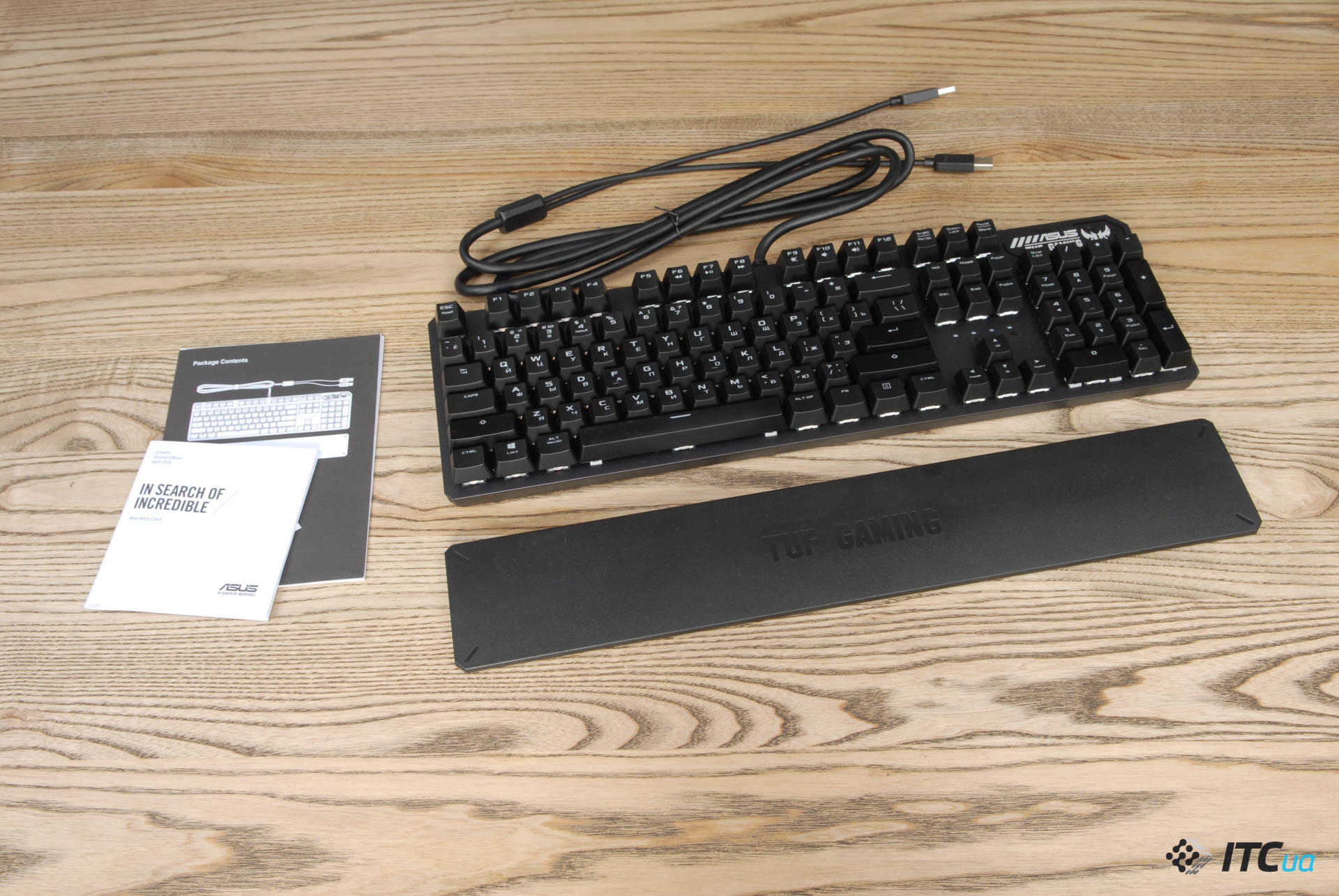 Обзор игровой клавиатуры ASUS TUF Gaming K3