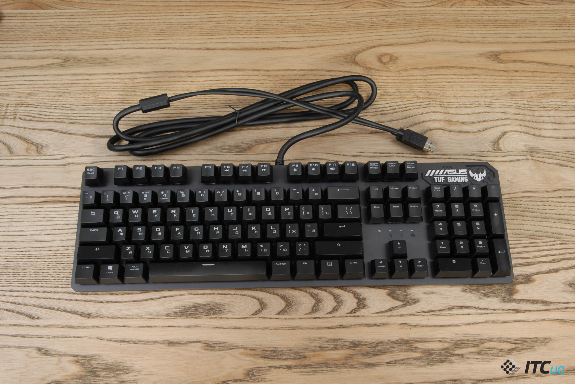 Обзор игровой клавиатуры ASUS TUF Gaming K3