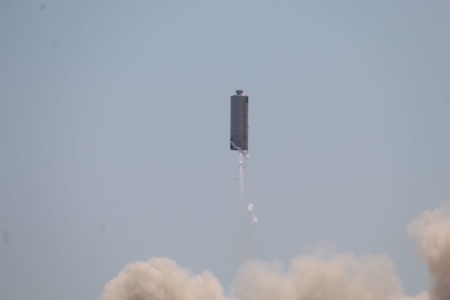 SpaceX провела летные испытания прототипа Starship SN6 с подскоком на 150 метров