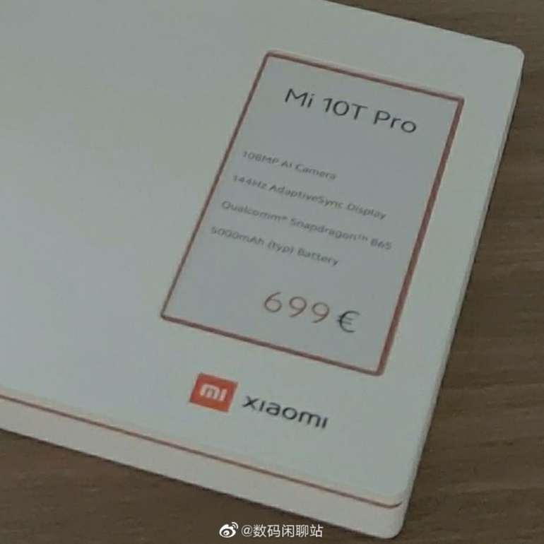 Xiaomi Mi 10T Pro — Snapdragon 865, 144-герцевый экран с AdaptiveSync и 108-Мп камера при цене €699