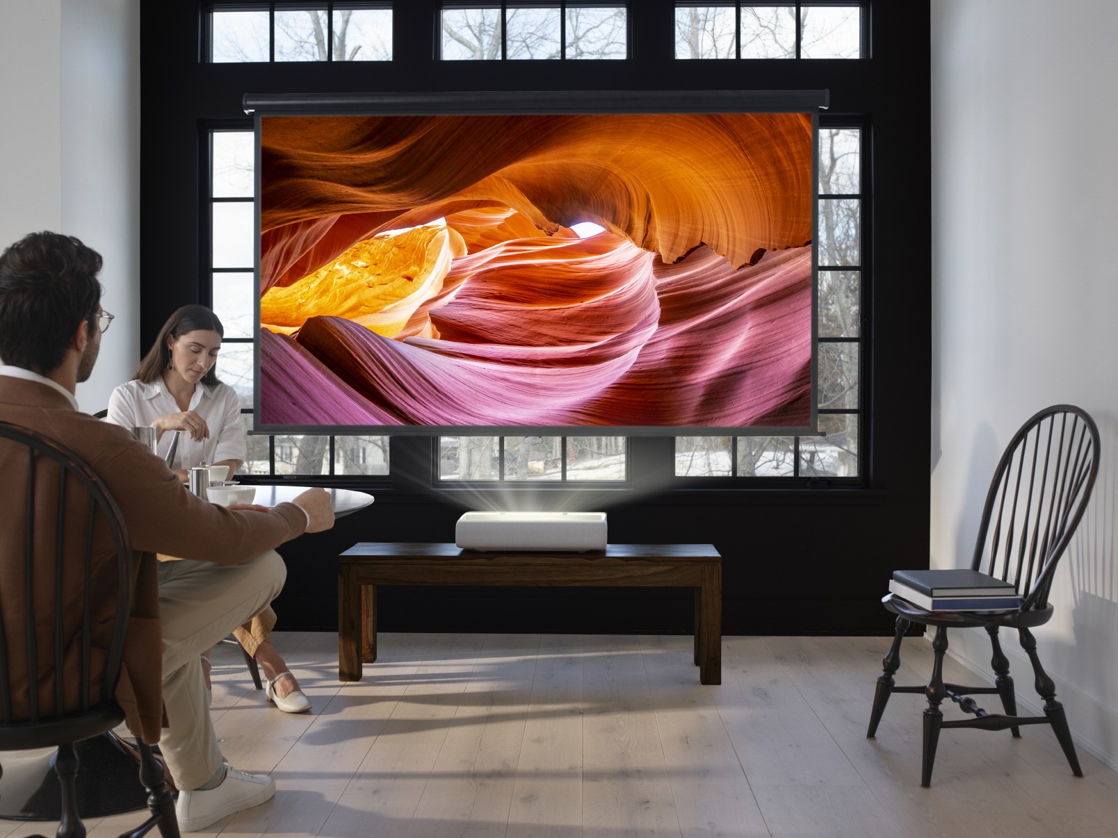 Samsung представил ультракороткофокусный лазерный 4K-проектор The ...