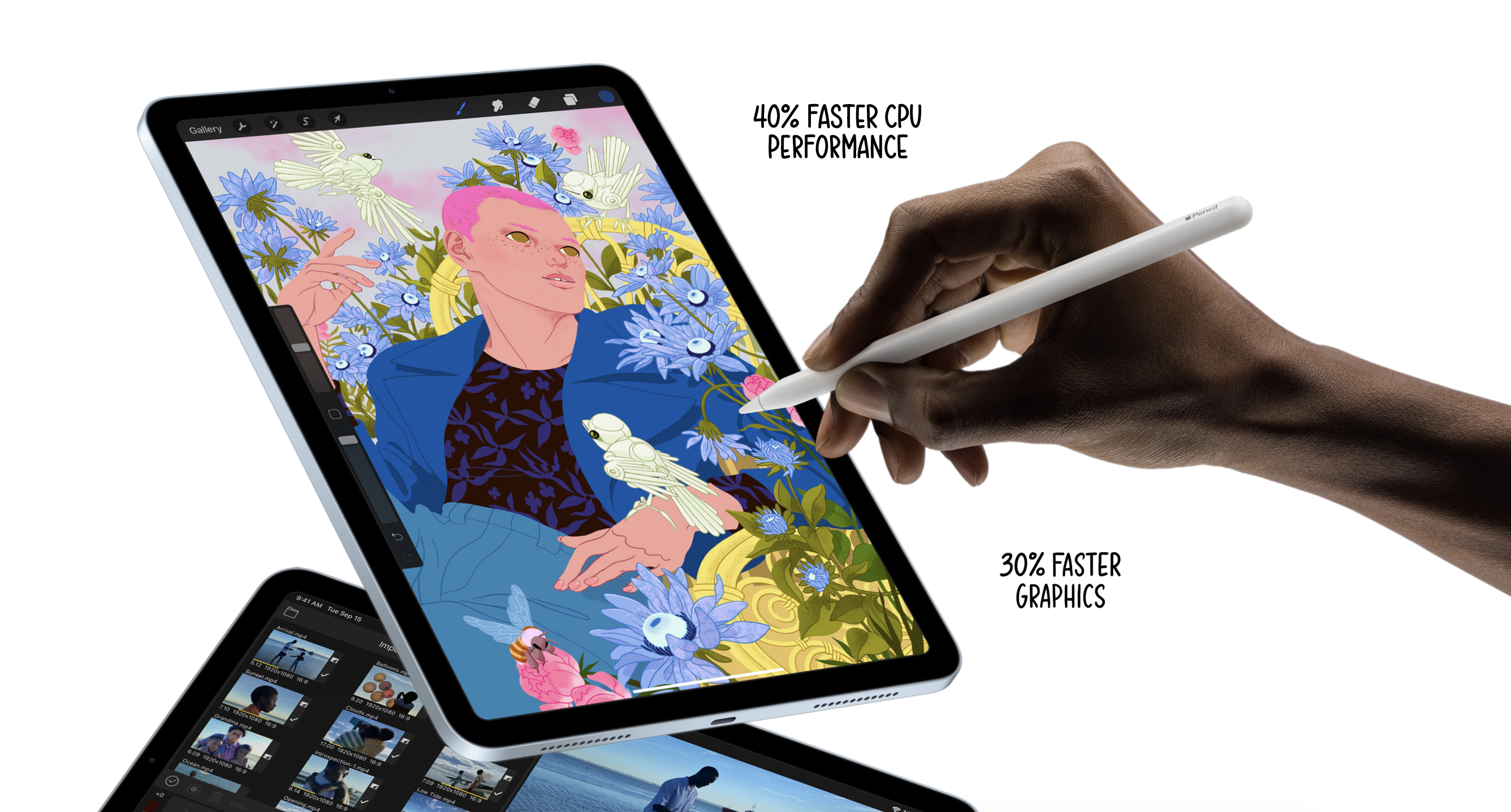Новый Apple iPad Air: обновленный дизайн, больший экран, A14 Bionic и USB-C