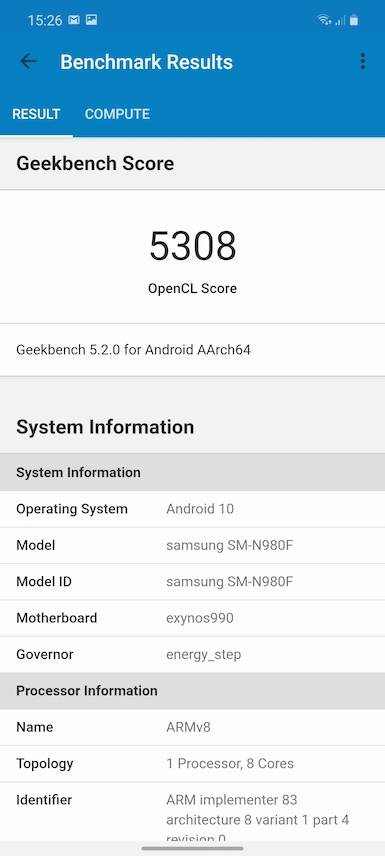 Обзор смартфона Samsung Galaxy Note20