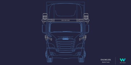 В грузовиках Daimler появятся технологии автономного управления Waymo