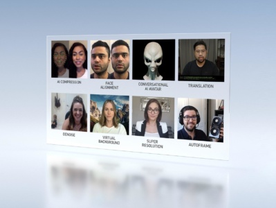 Платформа NVIDIA Maxine призвана улучшить качество видеозвонков с помощью ИИ: устранить шумы, скорректировать лицо, повысить разрешение