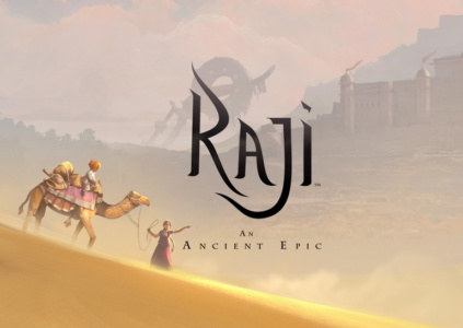 Raji: An Ancient Epic – девушка в красном сари