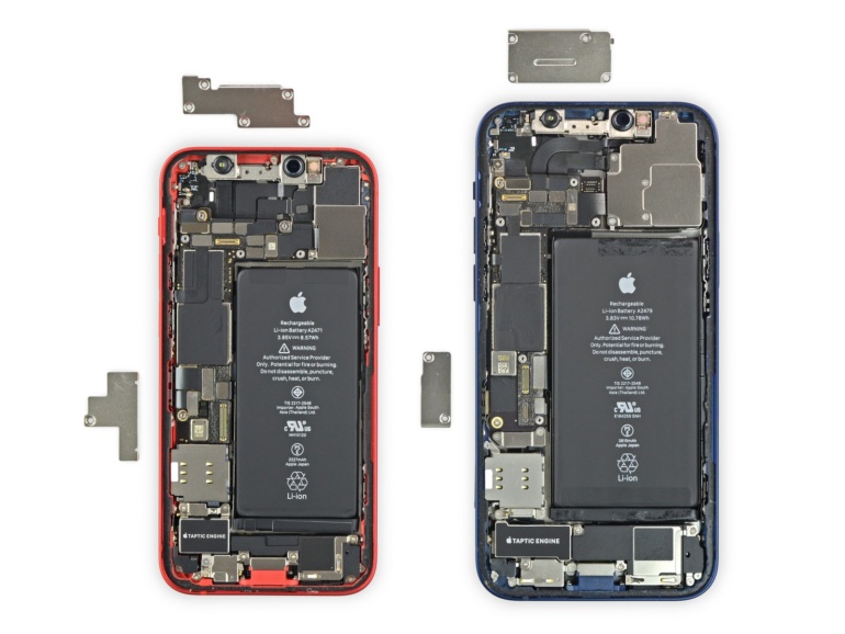 В iFixit разобрали iPhone 12 mini и выяснили, как удалось разместить все необходимые компоненты в компактном корпусе