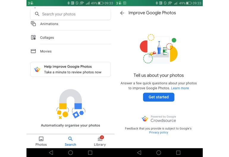 Google просит помощи пользователей, чтобы улучшить алгоритмы Google Photos