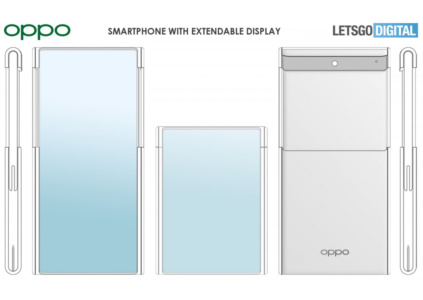 Oppo показала концепт смартфона со сворачивающимся дисплеем