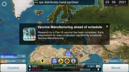 В игре Plague Inc. появился новый режим – борьба с пандемией. Он будет бесплатным «пока COVID-19 не будет взят под контроль»