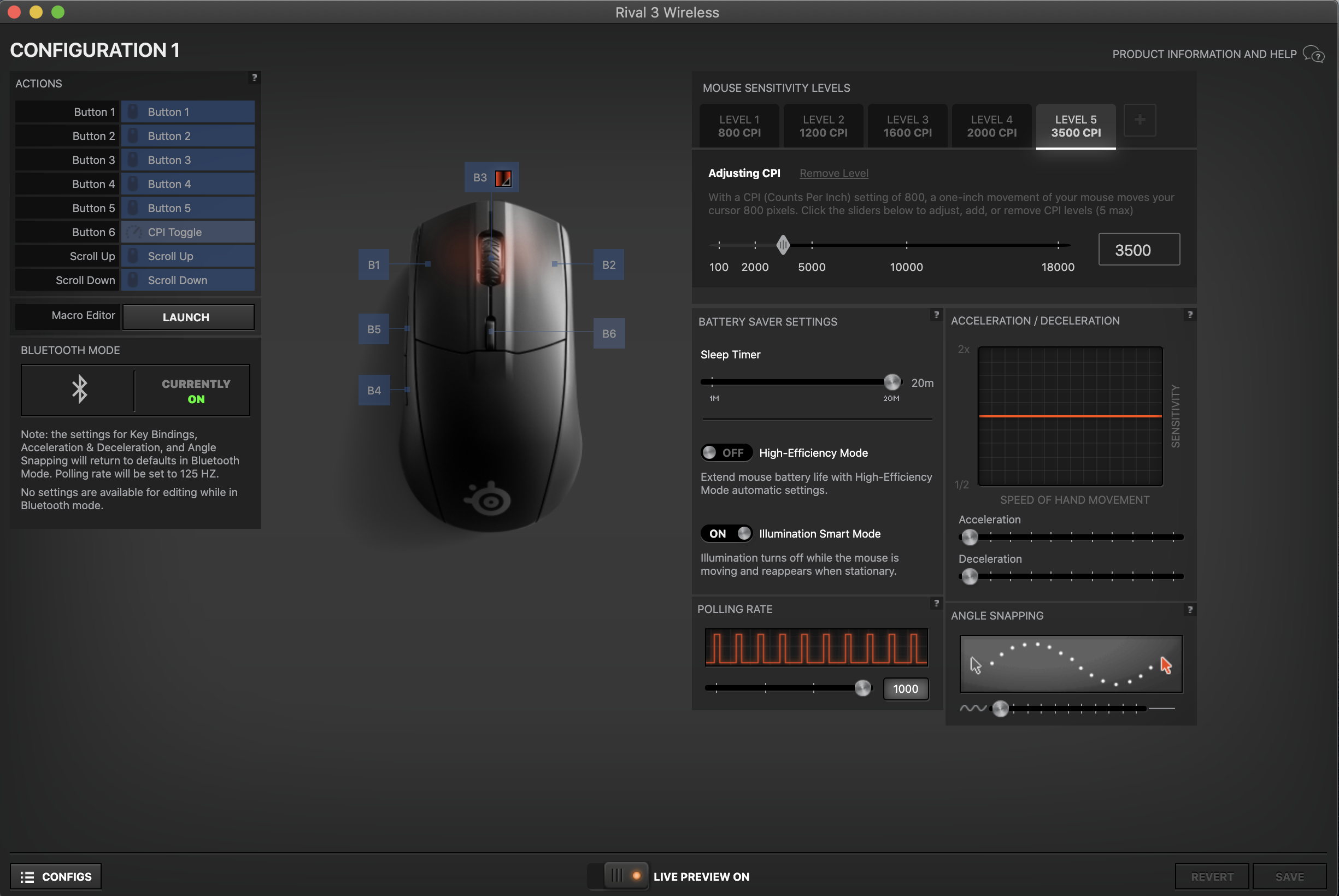 SteelSeries Rival 3 Wireless - обзор игровой мыши